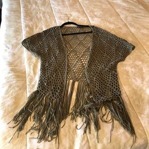 Army green Boho overlay